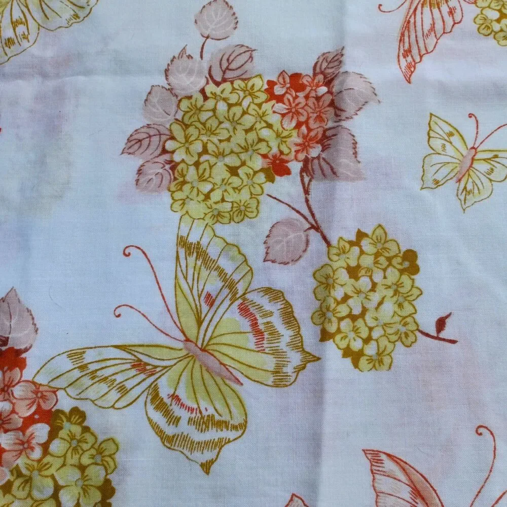 Vtg Cannon Monticello Firenzia Pillowcase-Queen Size 20